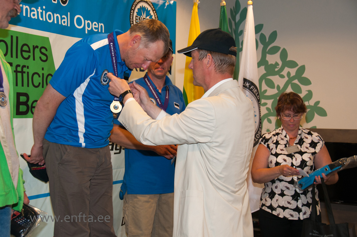 Springer Open Men, first place Andres Mikfelt EE, 84 hits of 150